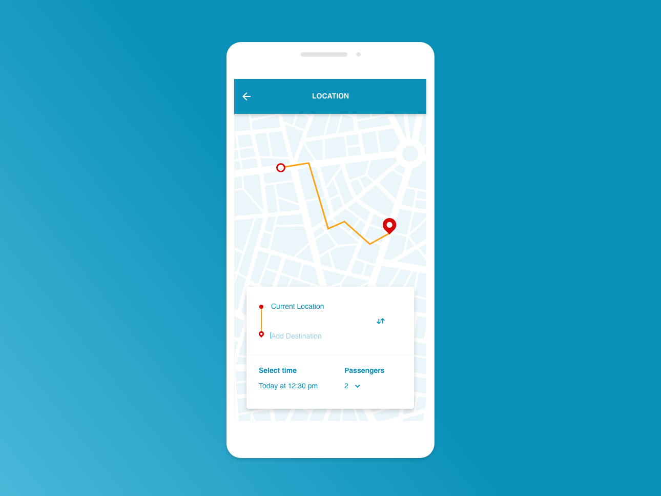 Daily UI 020 Location Tracker by Raysa Marcelino on Dribbble