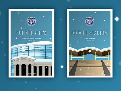 Minimalist NHL Stadium Series Prints