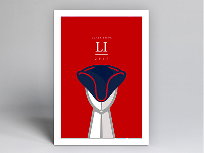 Minimalist Super Bowl LI