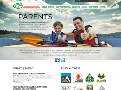 Summer Camp Website