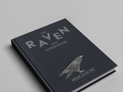 The Raven book cover illustration raven