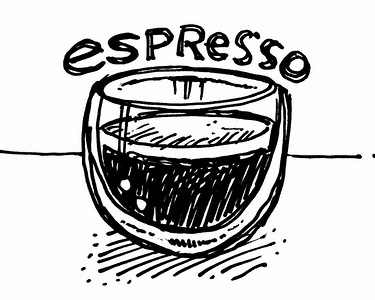 Espresso Sketch espresso ink sketch