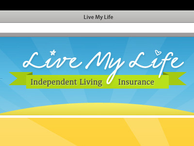 Live My Life Logo Concept