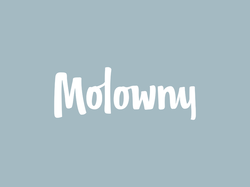 Molowny calligraphy coaching logo