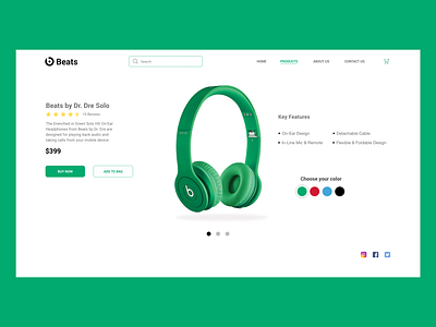 Beats Product Page