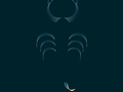 Scorpio: the stinger birthday design illustration minimalist minimalist zodiac tattoo minimalistic people scorpio vector water sign zodiac