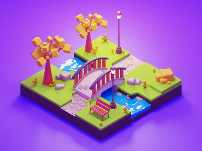 park modeling exercise by 锟铻 on Dribbble