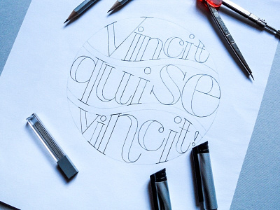 Sketch lettering