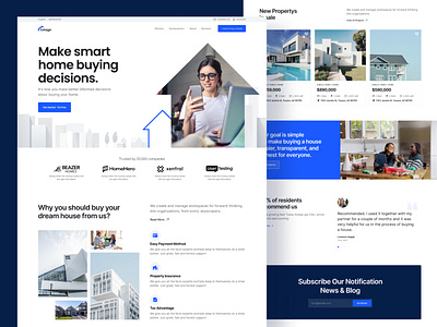 Real Estate Website Design