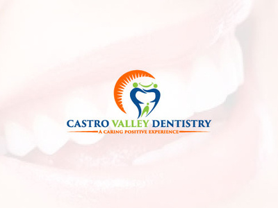 castro valley dentistry logo branding dental health icon lettering logo logodesign logotype medical naturalspa signatures tshirt typography vector