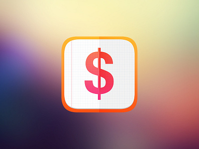 Icon for Accounting App accounting app dollar icon sign