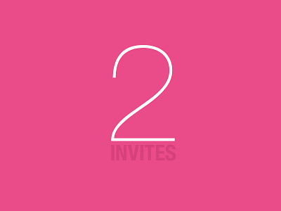 2 Dribbble invites draft dribbble giveaway invitations invite