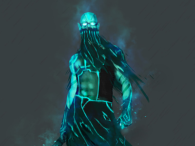Concept character concept art dark game sci-fi