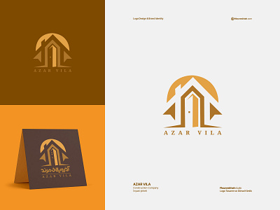 AZAR VILA | Logo Design brand branding design dizayner grafik tasarım grafiktasarım graphic design graphicdesign illustration illustrator logo logodesign logodesinger logodizayner santa logotype santa tasarim typography vector çizmek