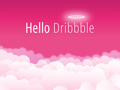 Hello Dribbble! debut dribbble first heaven hello shot