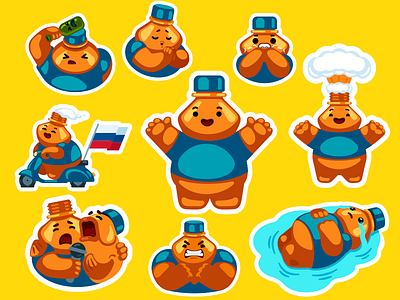 Mascots Sticker Pack