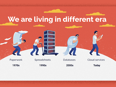 evolution art design flat illustration illustrator