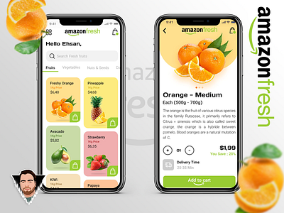 Amazon fresh amazon app application fresh fruit