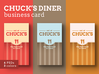Diner Business Card Templates business card diner fast food local restaurant retro stylish template