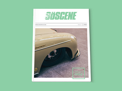 SoScene Magazine - Logo and Magazine cover design book booklet branding cars design editorial logo magazine