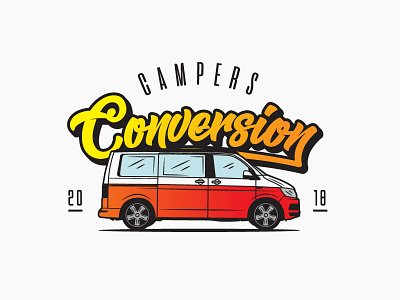 Campers Conversion - T6 Illustration and Typography