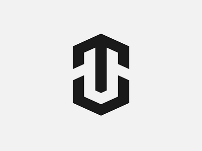 T+U logo concept.