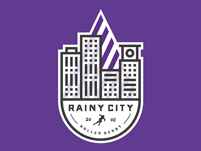 Rainy City Roller Derby New Logo