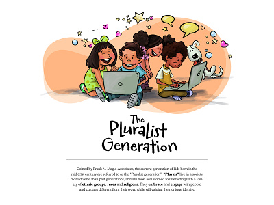 The Pluralist Generation - 2 character design design editorial illustration education website educational illustration illustration vector website