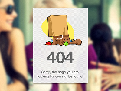 404 error for an app site 404 error illustartion web