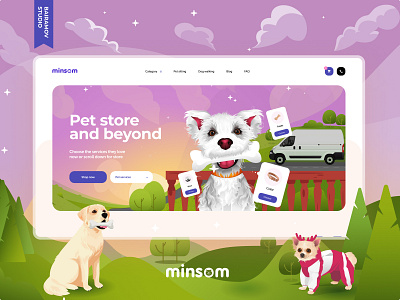 Online store for pets