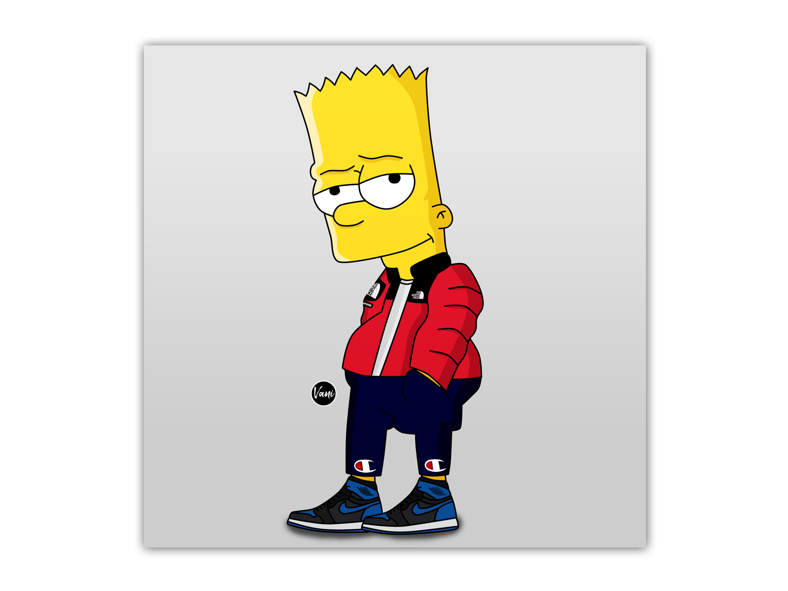 Bart Simpson x Hypebeast By Vani. 