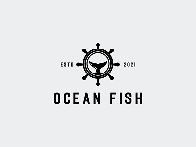 Ocean fish logo