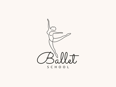 Ballet school logo