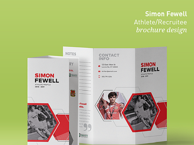 Simon Fewell - Brochure Design branding brochure brochure design graphic design print design