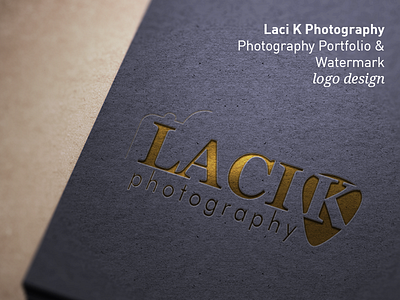 Laci K Photography - Logo Design branding graphic design logo logo design print design