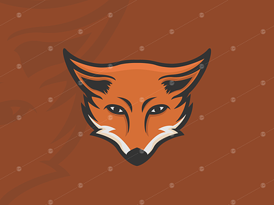 Fox chrisfoster2d design fox illustration illustrator logo mascot