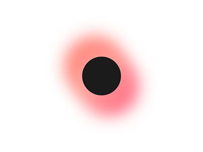 Eclipse blending gradient logo illustration logo vector