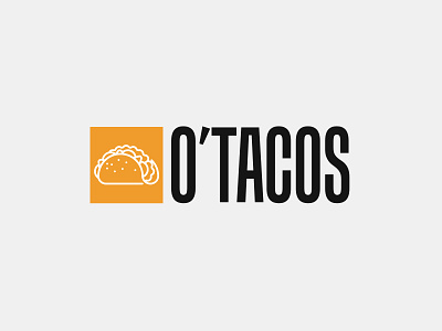Prompt No.45 | O'Tacos logo concept branding clean creative design dutch logo martijnvdl martijnvdlaar modern mvdl nederland otacos playoffs promptno45 tacos weeklywarmup