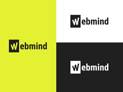 Webmind Logo clean creative dutch illustration logo martijnvdl martijnvdlaar modern mvdl ui