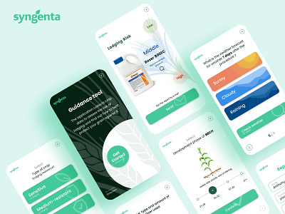 Sygenta app app design