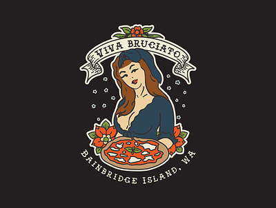 Viva Bruciato! branding design graphic design illustration illustrator vector