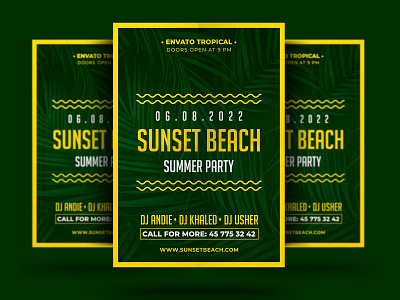 Sunset Beach Flyer