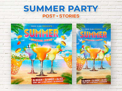 Summer Cocktail Party Instagram summer trip