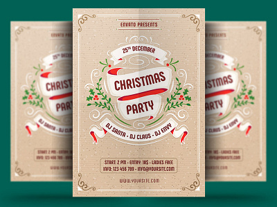 Christmas Party Flyer 3