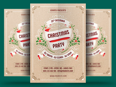 Christmas Party Flyer 3