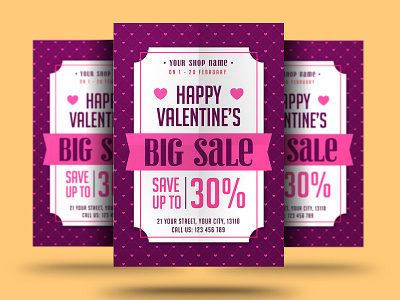 Valentines Sale Flyer