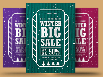 Winter Big Sale Flyer