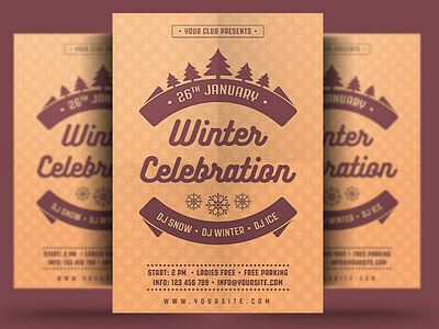 Winter Celebration Flyer