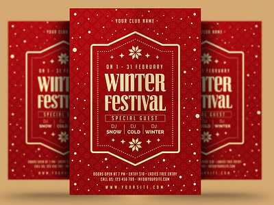 Winter Festival Flyer