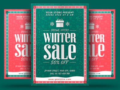 Winter Sale Flyer